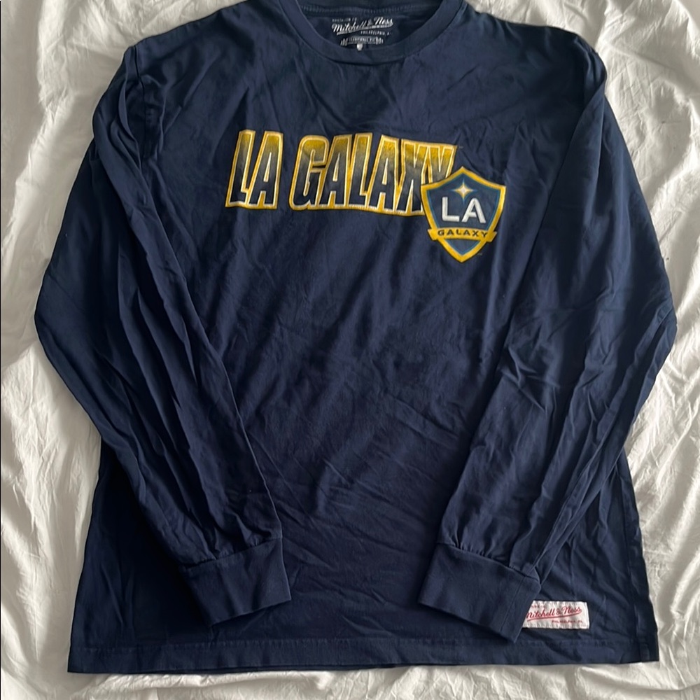 LA Galaxy Navy Long Sleeve Shirt